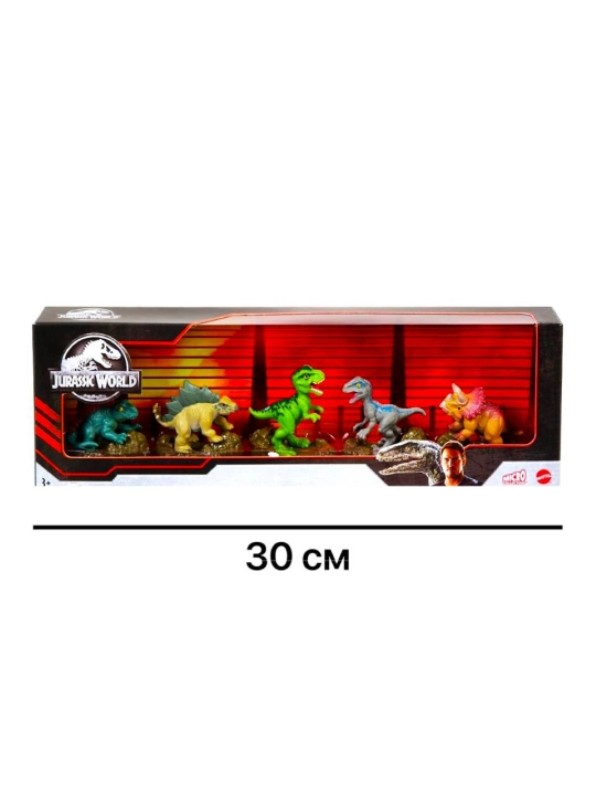 Динозавр Velociraptor и другие из Jurassic World, от компании Mattel, 4+