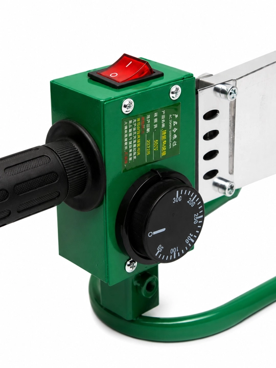 Santexnik utug 1500 Vt — PVC quvur payvandlash apparati, 20–63 mm nasadkali