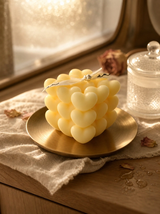 Aroma sham, ofis, uy uchun har hil shamlar, dekorativ, bayram uchun sovg'a