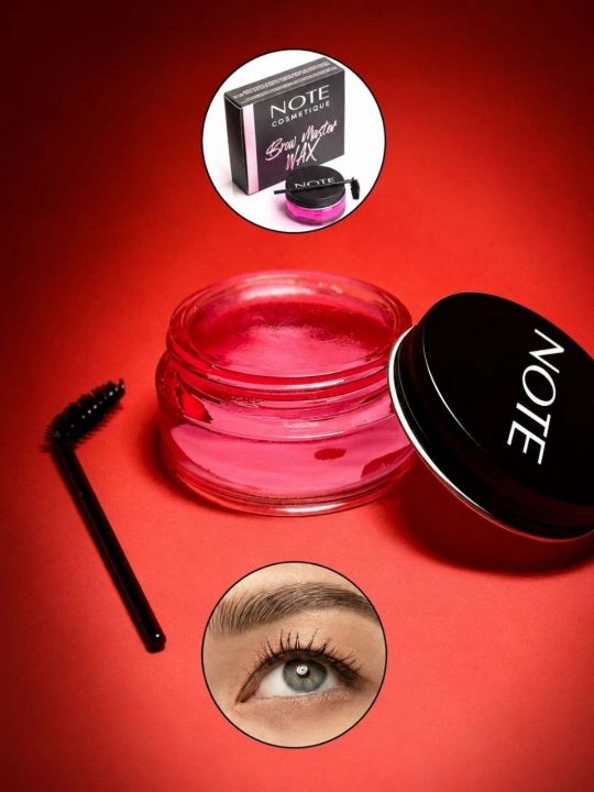Qoshlarni modellashtirish va mahkamlash uchun My Note Brow Master Wax mum geli - 