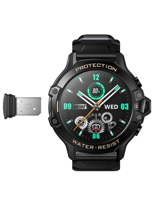 Bolalar smart soati Hoco Y107 Children Care, 4G, GPS, dumaloq HD ekran, IP54 suvga chidaml