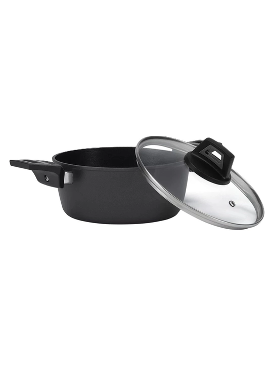 Кастрюля с крышкой Polaris Graphit-20C