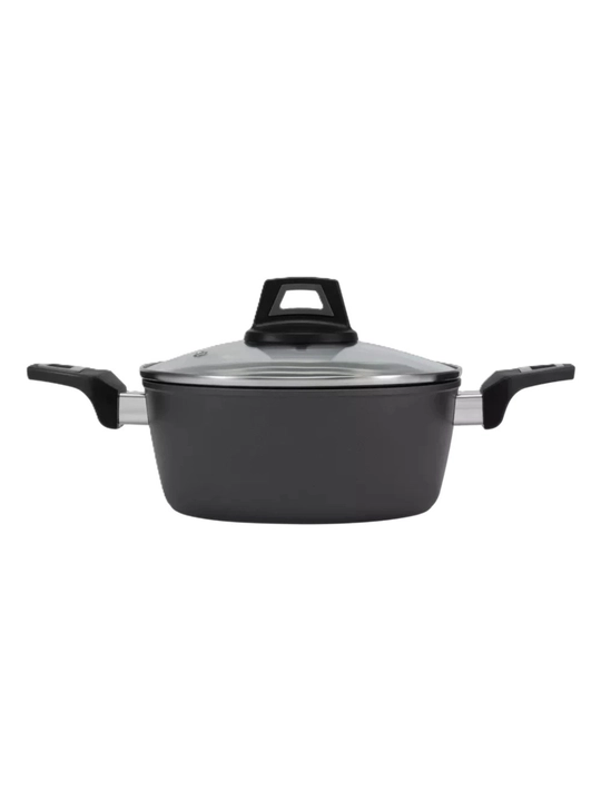 Кастрюля с крышкой Polaris Graphit-24C