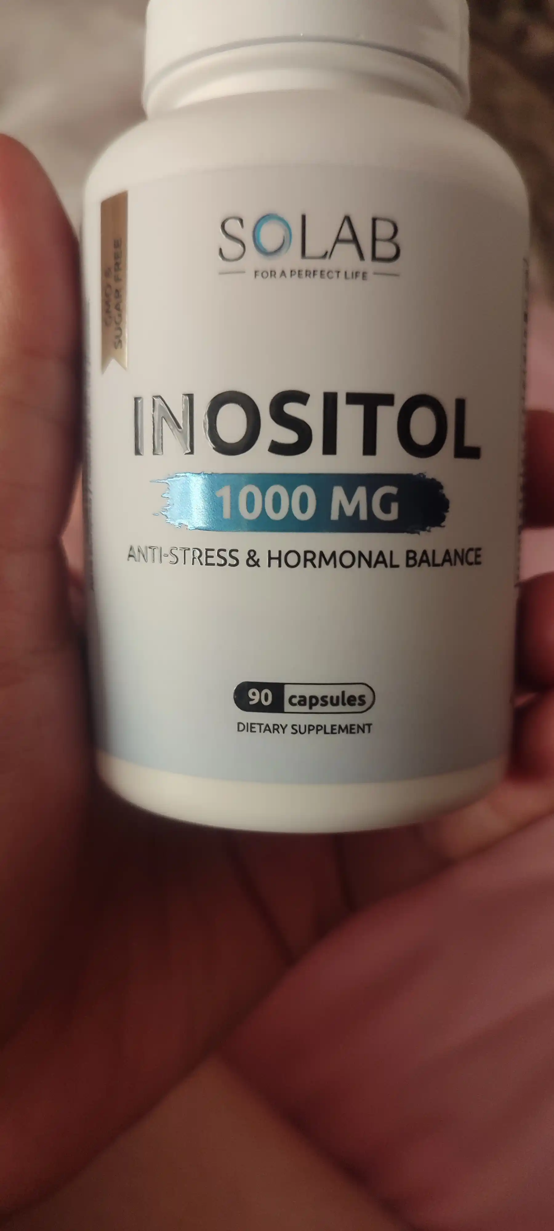 Inozitol, SOLAB, 90 kapsula