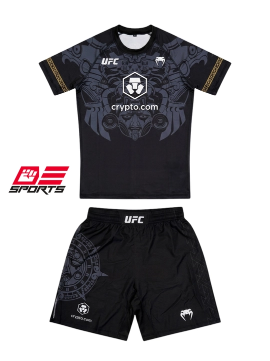 MMA, boks, fitnes va mashg‘ulotlar uchun UFC futbolkasi va shortigi, sport to‘plami
