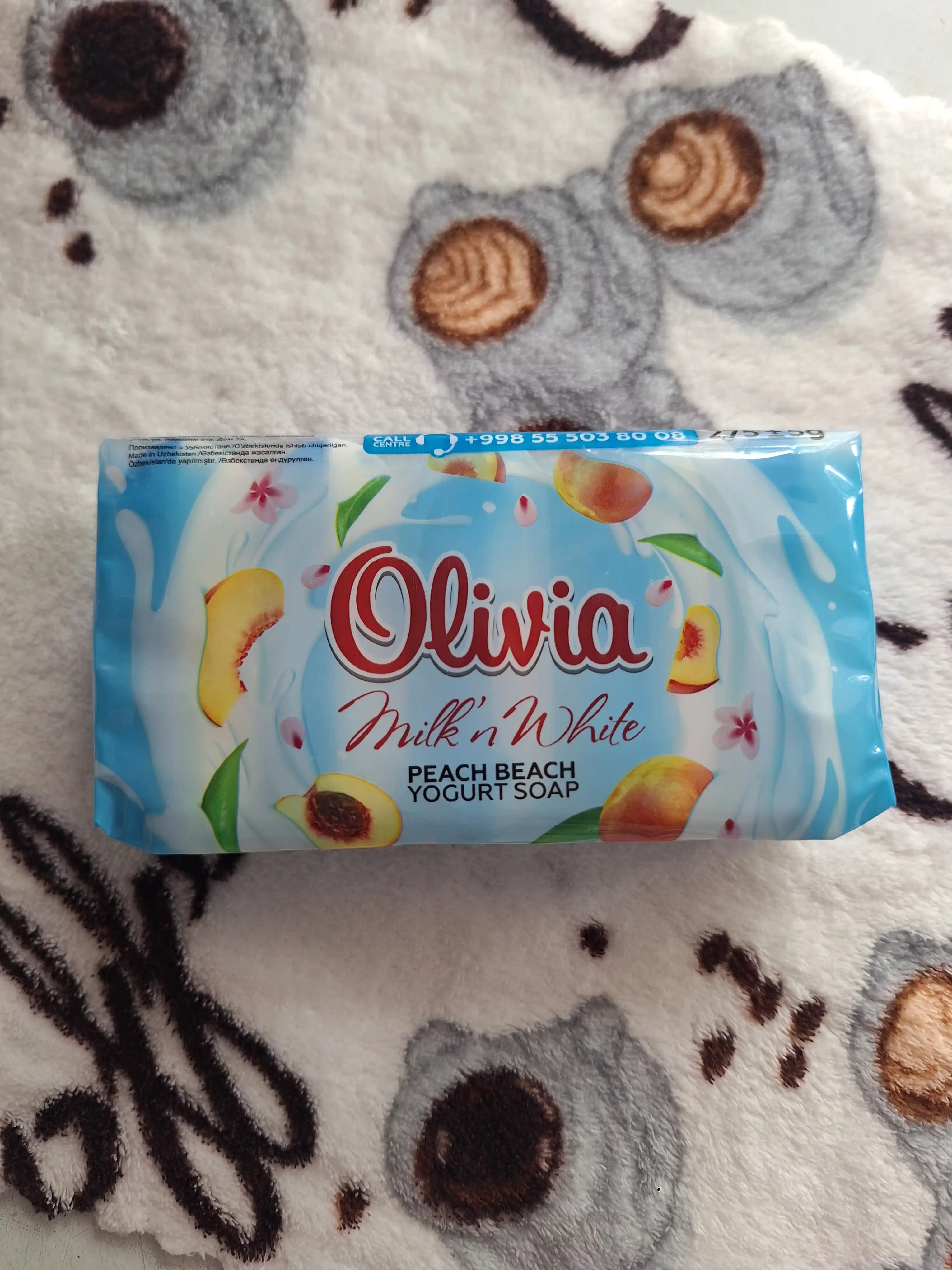 Xushbo'y sovun Olivia Milk' N White Peach Beach, 275 g
