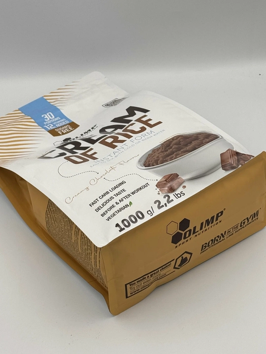 Olimp Cream of Rice 1kg вкус шоколад, сложный углевод из риса