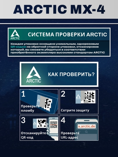 Термопаста Arctic MX-4 8g