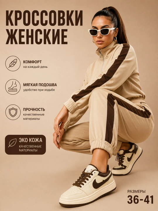 Кроссовки NK для весны и лета, размер 36-41