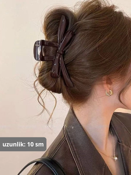 Soch uchun krabik zakolka, plastmassa materialdan tayyorlangan zamonaviy soch to'g'nog'ich - 