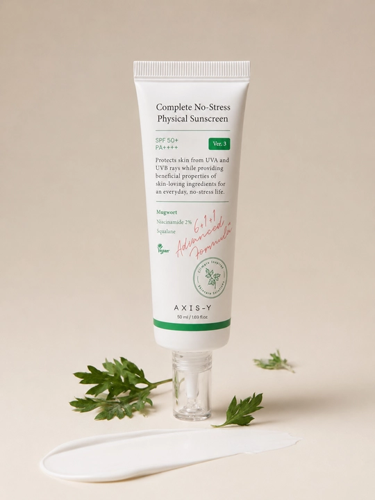 AXIS-Y Complete No-Stress Physical Sunscreen SPF50+ PA++++, 50 ml - 