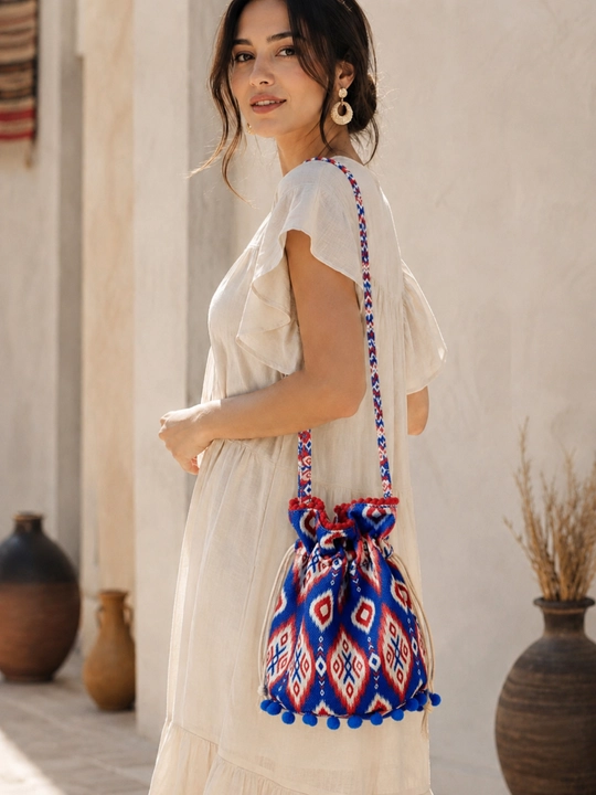Milliy naqshli ayollar sumkasi «Ethno Style» Adras shopper