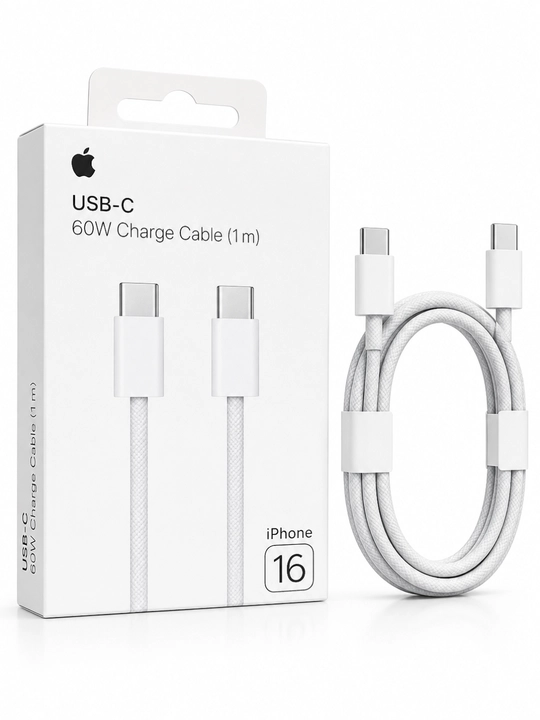 USB-C Кабель для быстрой зарядки 60W (1 метр)