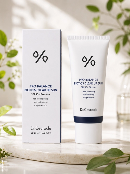 Dr.Ceuracle Pro Balance Biotics Clear Up Sun quyoshdan himoya kremi, 50 ml - 
