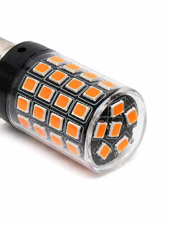 Mototsikl va skuter uchun LED signal lampasi 2 xil ulanish