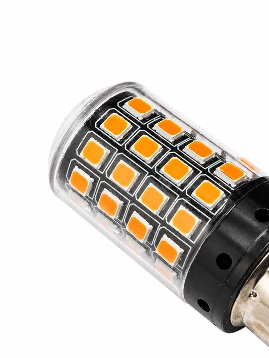Mototsikl va skuter uchun LED signal lampasi 2 xil ulanish
