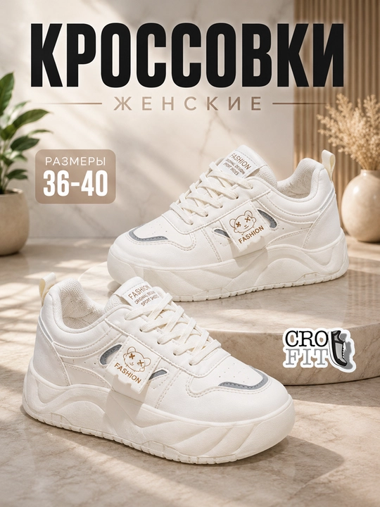 Кроссовки женские осенние, женская обувь, размер 36-40 - 