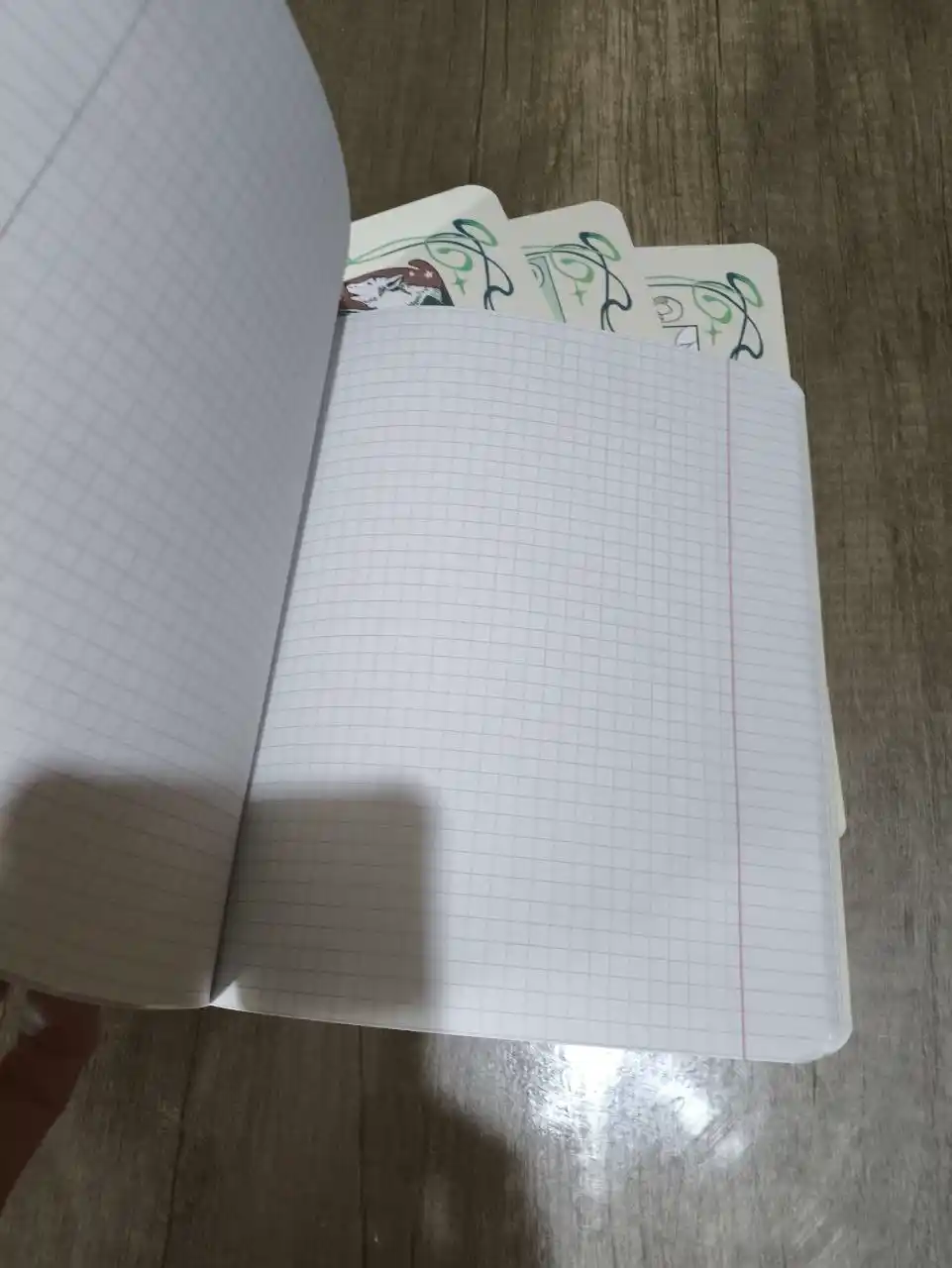 Qizlar uchun daftarlar to‘plami, A5, 48 varaq, 5 dona, katakchali