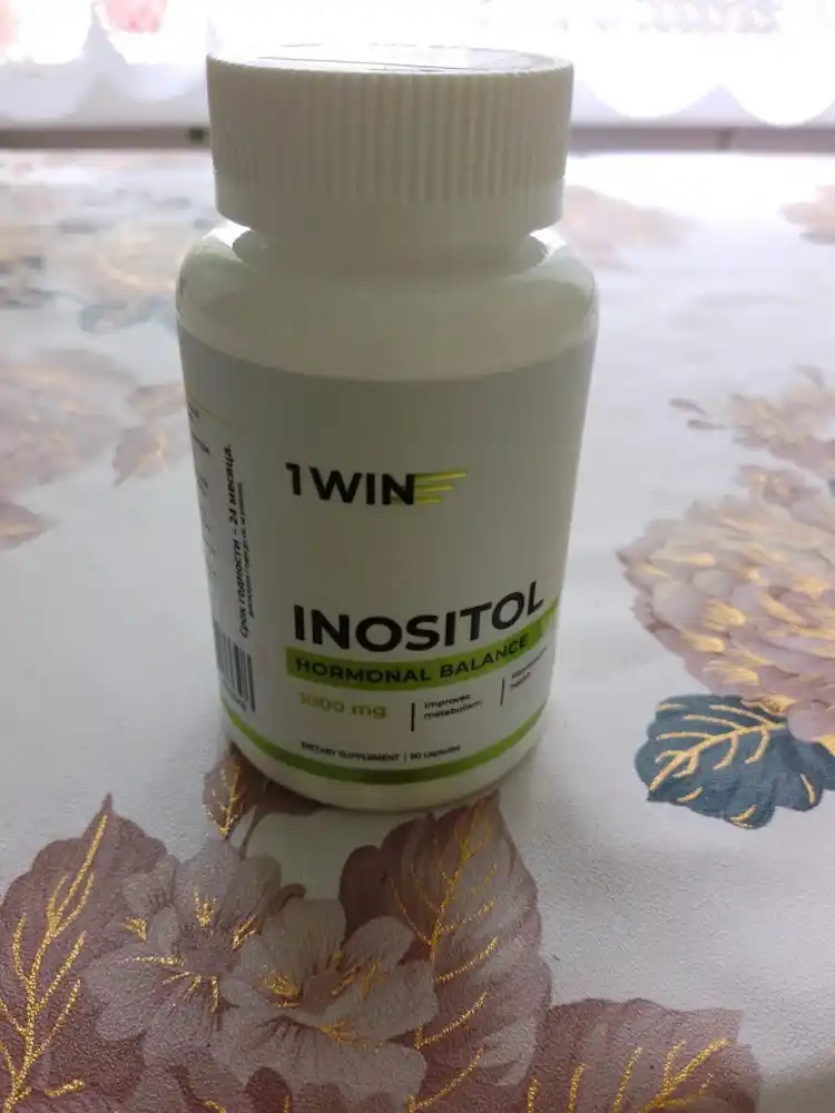 Myo-Inositol 1WIN, 1000 mg, B vitaminlari, energiya, asab tizimi, teri va sochlar uchun