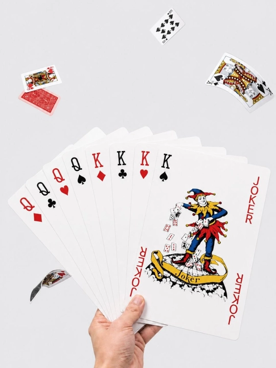 Гигантские игральные карты, набор из 54 штук, 28x20 см,24x16 см, большие карты, карта