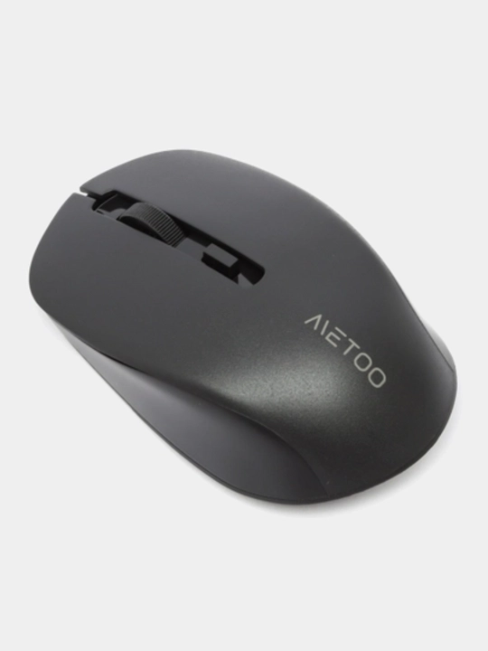 Metoo E0 Simsiz Bluetooth + 2.4G Sichqoncha, Ovozsiz Tugmalar, 1600 DPI