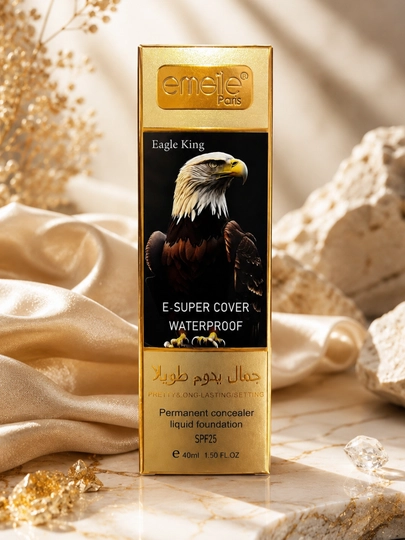 Emelie Konsiler effektli tonal krem, SPF25, suvga chidamli, uzoq muddatli ta’sirga ega, 40 ml - 