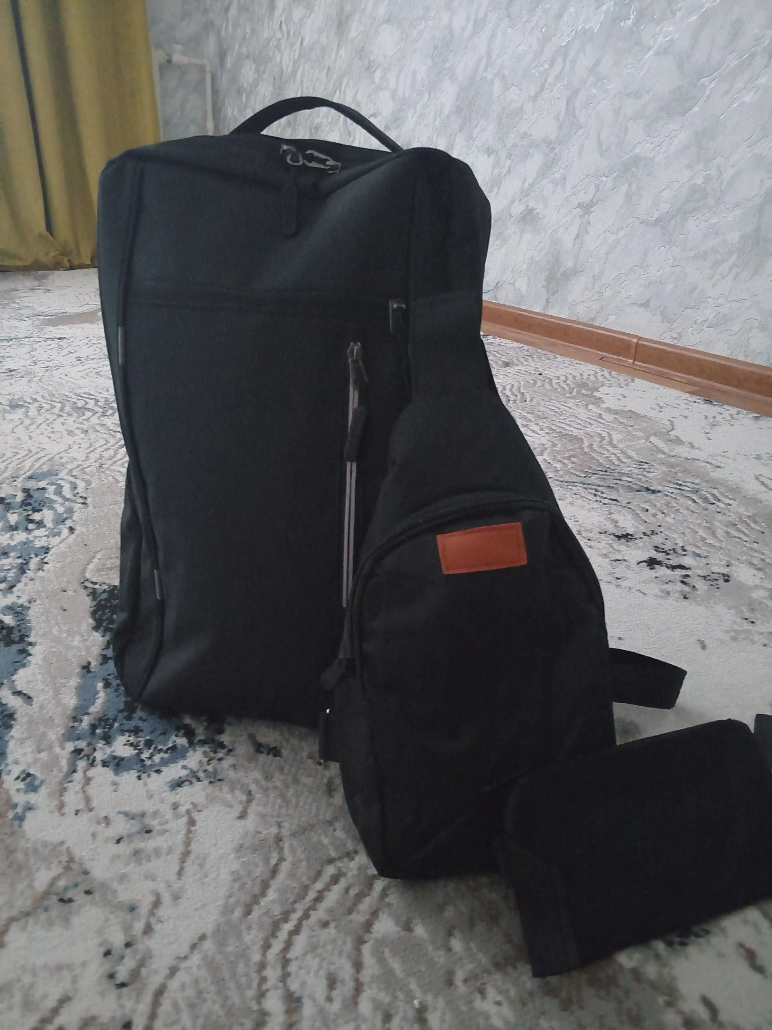Maktab ryukzaki, sumkalar to'plami, 3 tasi 1 da, ko'p qirrali, noutbuk uchun