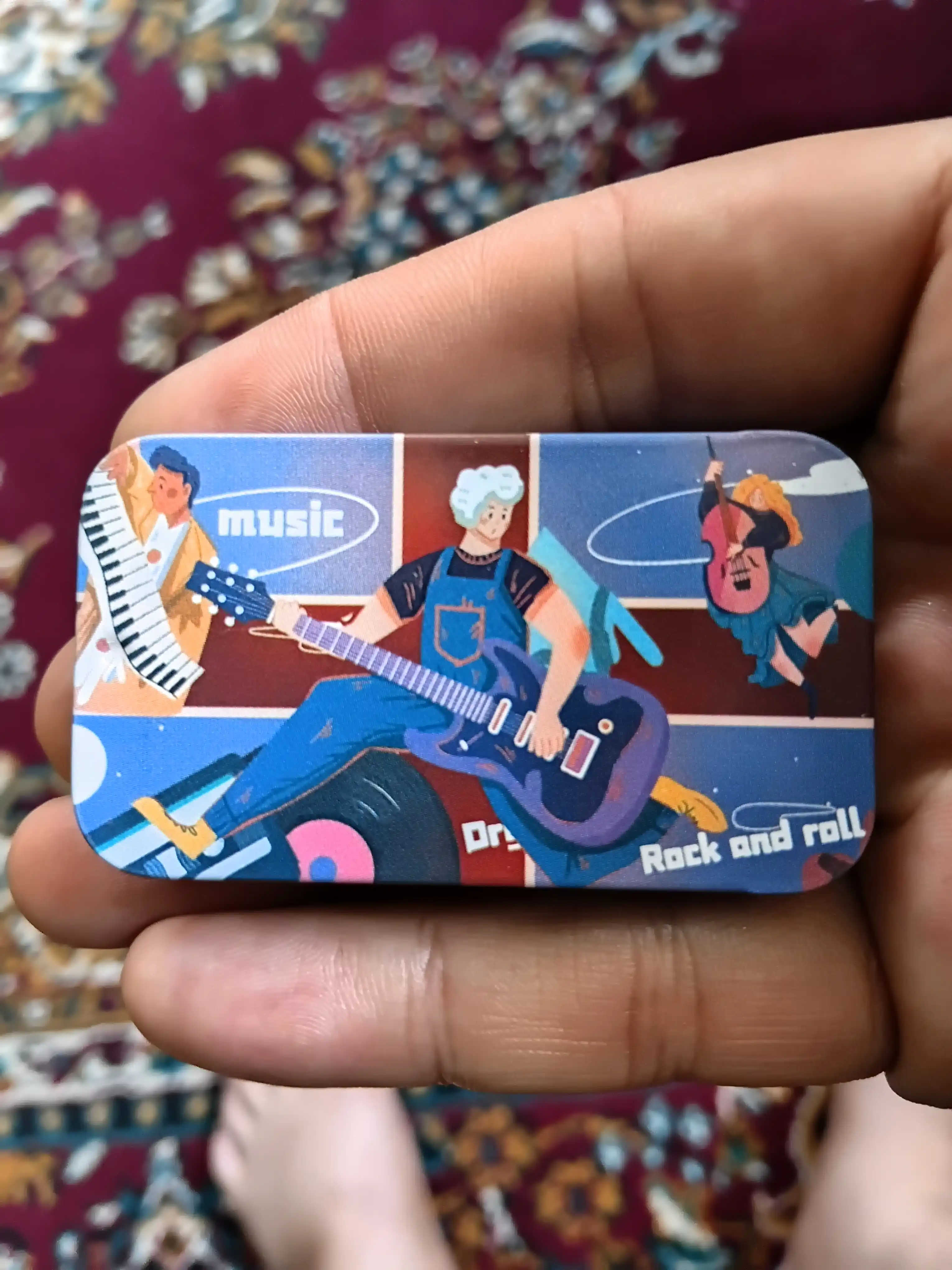 Alice gitara mediatorlari, tomchi shakl, to‘plam, turli qalinlik, akustik gitara uchun