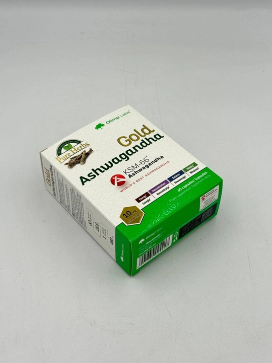 Olimp KSM 66 Ashwagandha 60 caps, ашваганды KSM-66 - 
