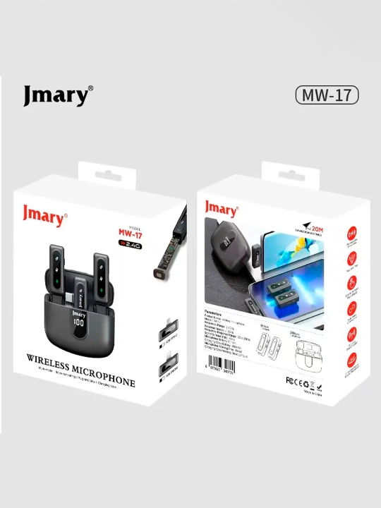 Jmary MW-17, NeePho NP-58 simsiz petlitsali mikrofoni, telefon uchun petlitsa