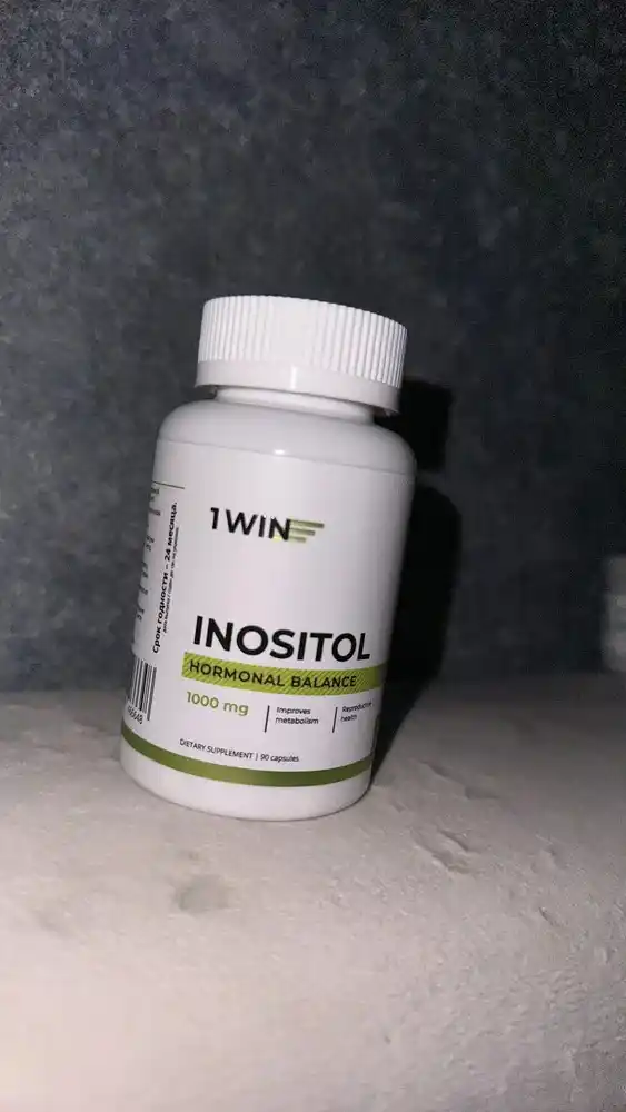 Myo-Inositol 1WIN, 1000 mg, B vitaminlari, energiya, asab tizimi, teri va sochlar uchun