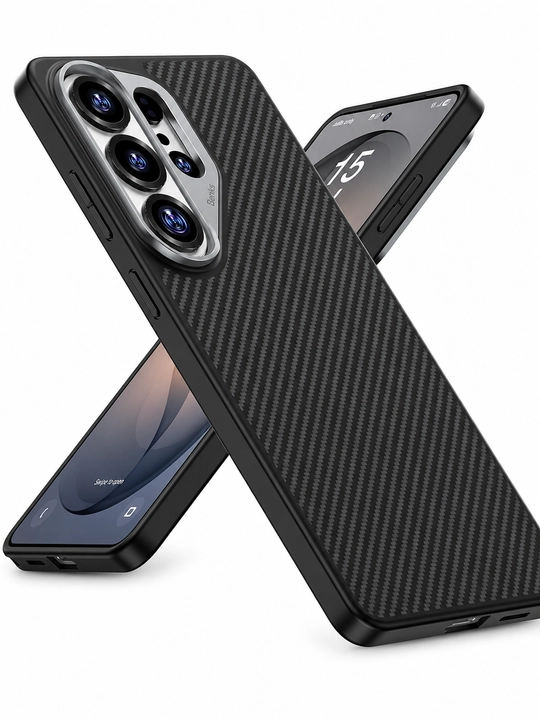 Премиум чехлы KNIT Carbon MagSafe Kevlar для Samsung Galaxy