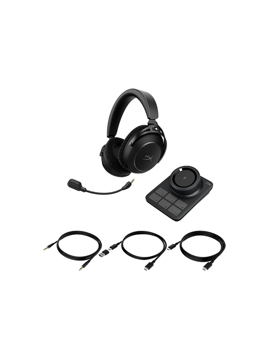 HyperX Cloud Alpha 2 simsiz o‘yin quloqchinlari, aqlli RGB-stansiya, 250 soatgacha ishlash imkoniyati