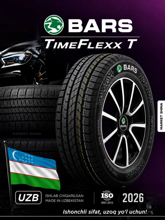 BARS TimeFlexx T – aСовременные технологии, надёжная шина для всех сезонов - 