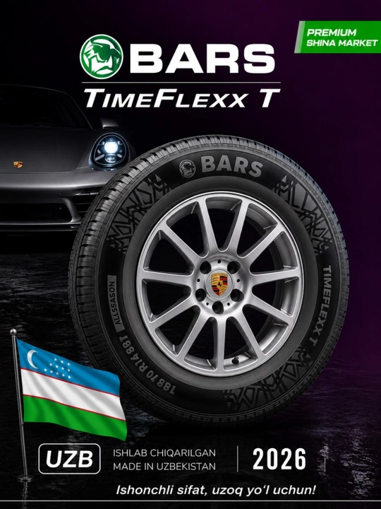 BARS TimeFlexx T – aСовременные технологии, надёжная шина для всех сезонов