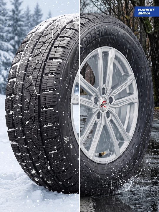 Linglong Green-Max Winter Ice qishki shina – qor va muz uchun