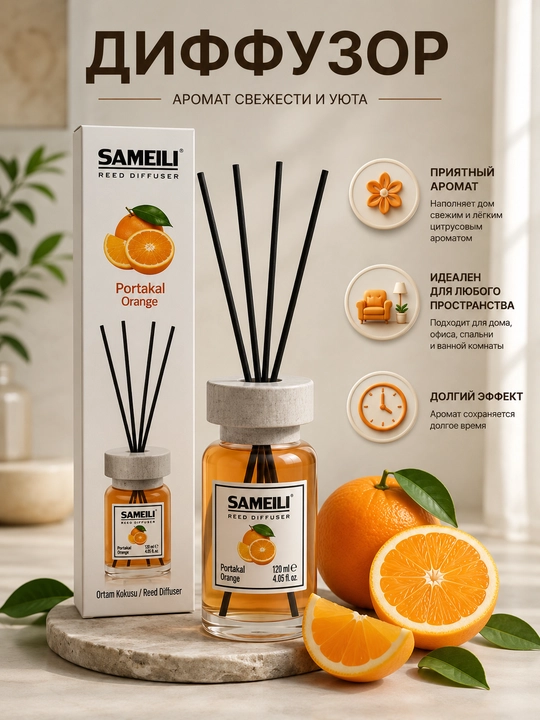 Аромадиффузор для дома и автомобиля, SAMELI - 