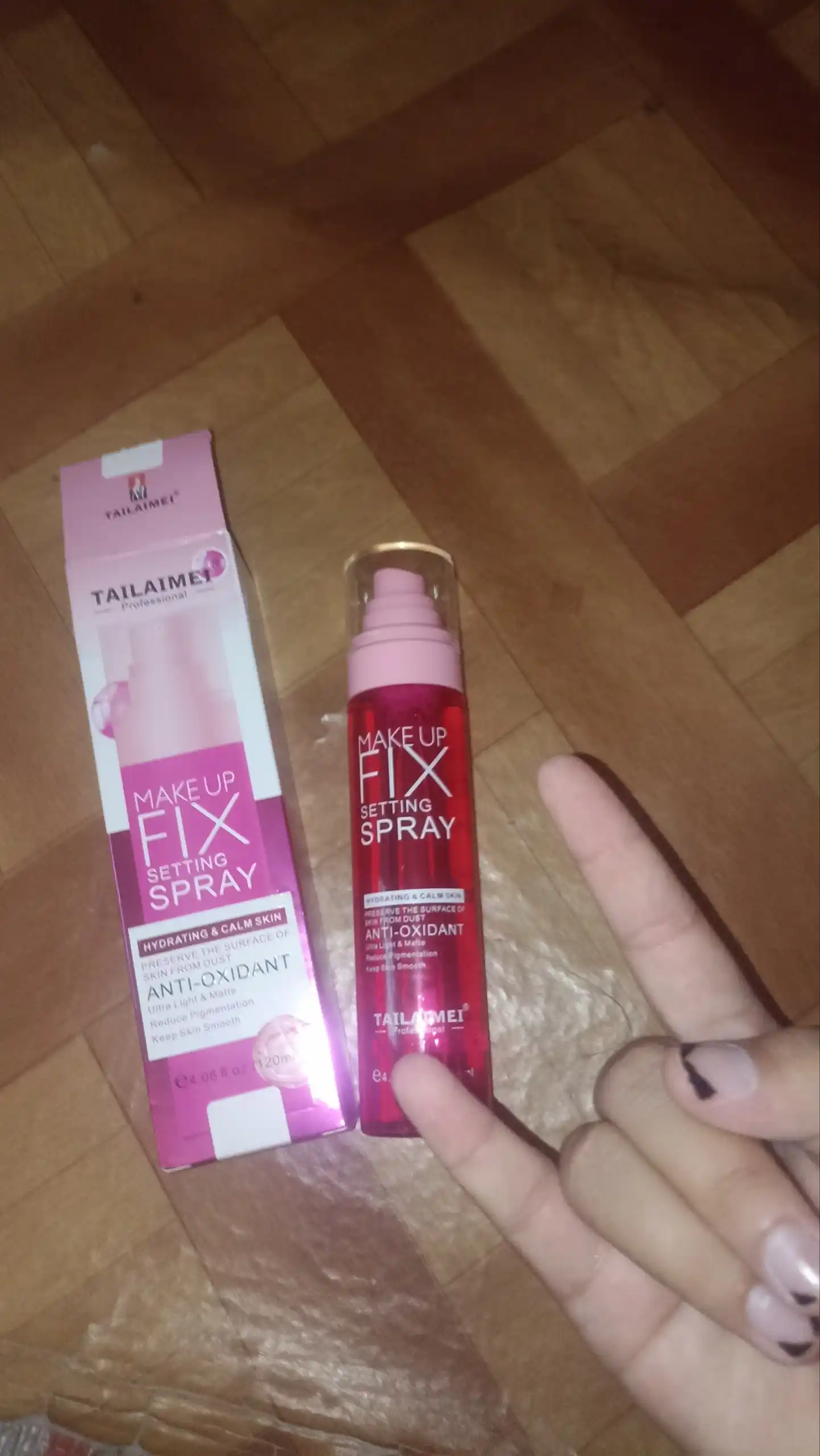 Спрей фиксатор для макияжа, увлажняющий, Make Up Fixer