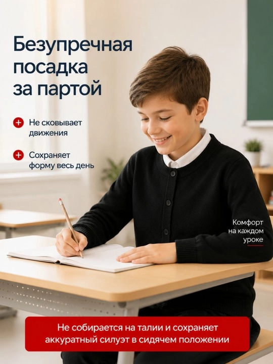 O'g'il bolalar va qizlar uchun, maktab va bolalar bog'chasi uchun trikotaj kardigan