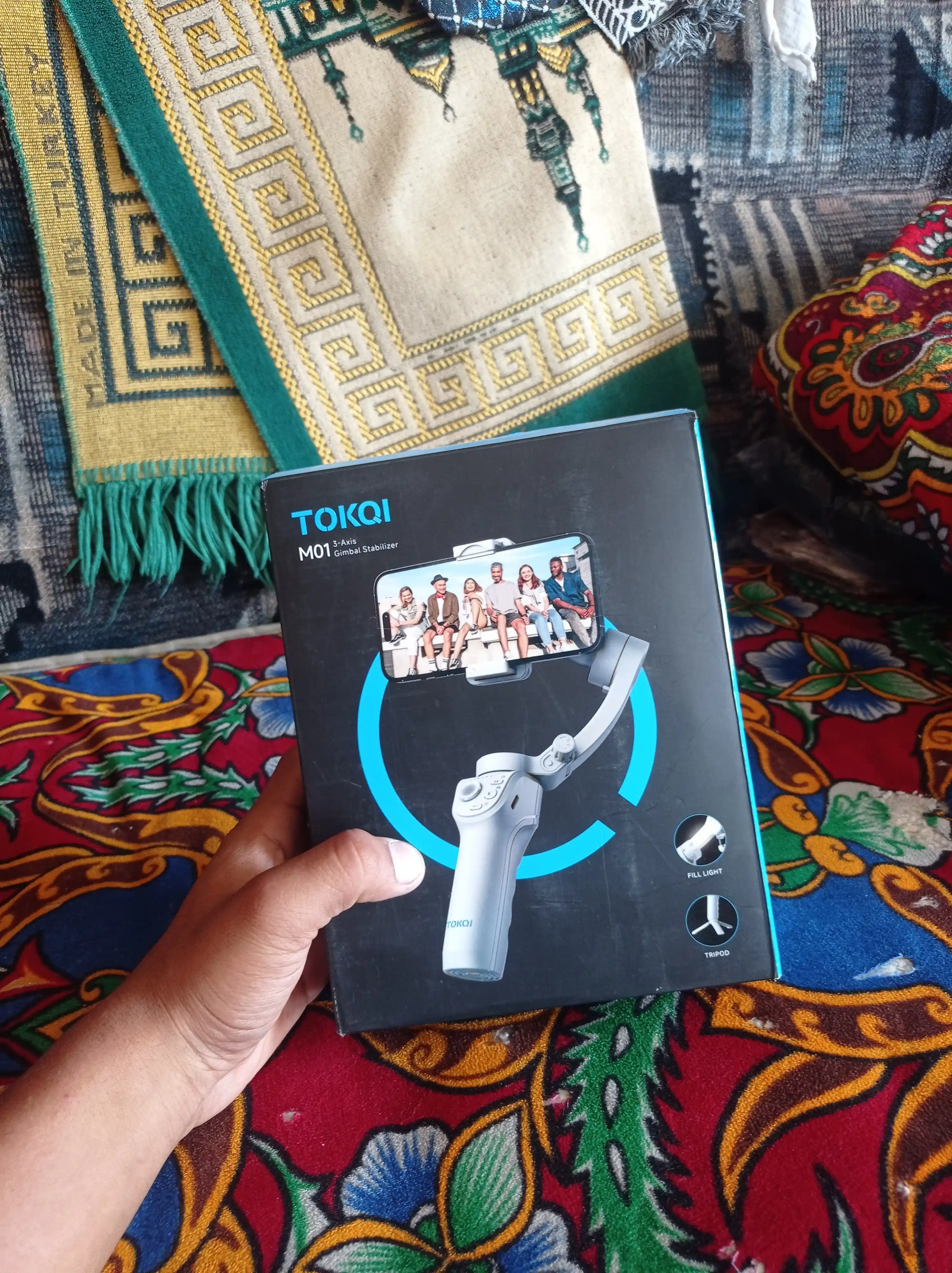 TOKQI M01 telefon uchun stabilizator — silliq suratga olish va qulay boshqaruv