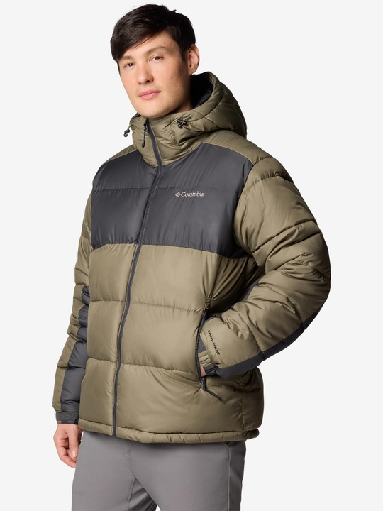 Columbia Pike Lake II Hooded Jacket erkaklar issiqlik saqlovchi kurtkasi