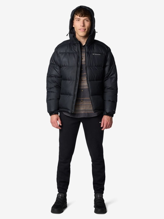 Columbia Pike Lake II Hooded Jacket erkaklar issiqlik saqlovchi kurtkasi