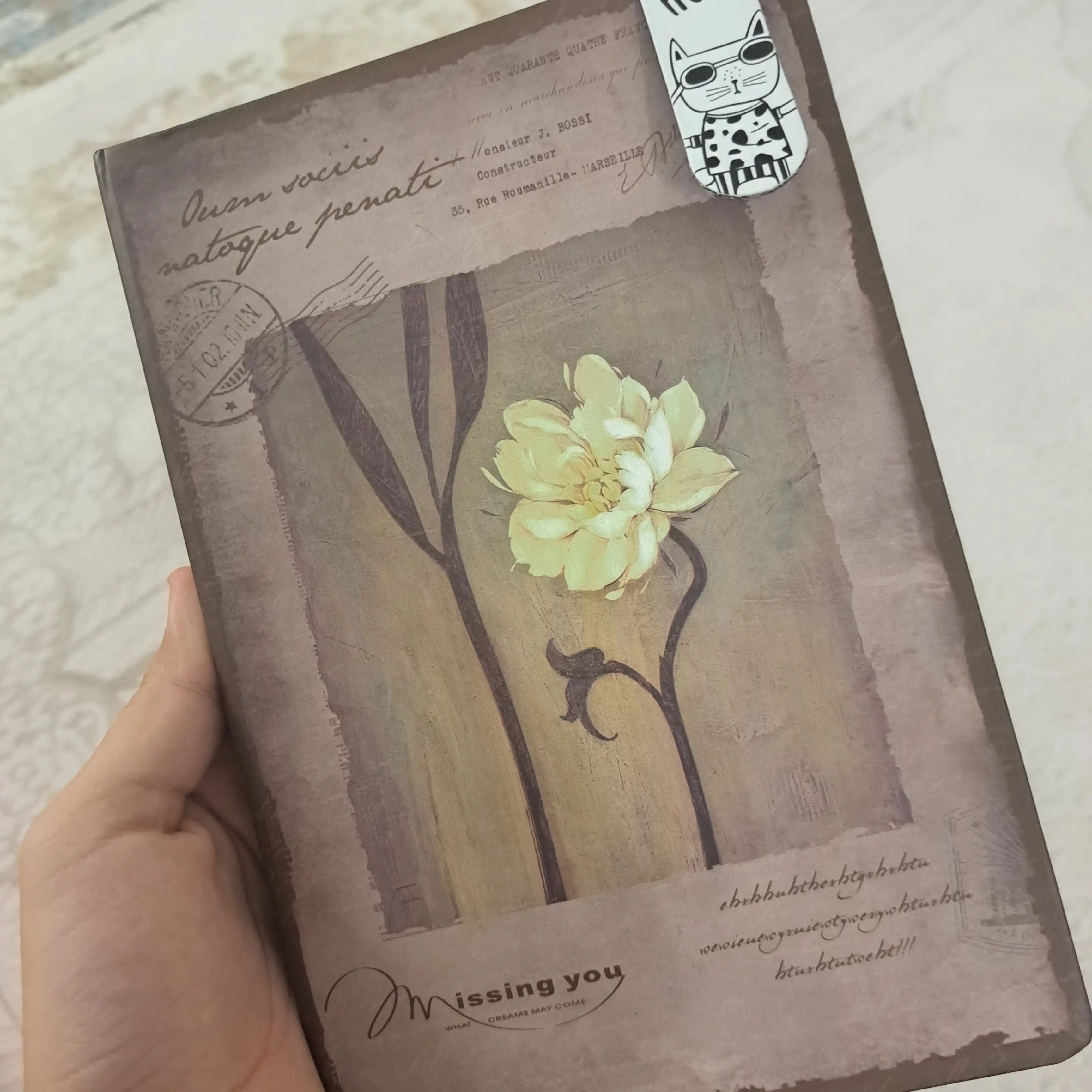 Блокнот в стилях Retro, Travel, Flowers, Love, Nature