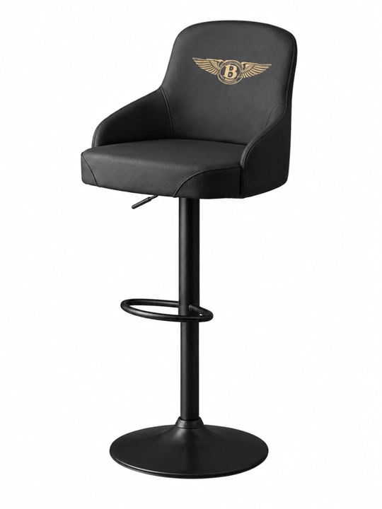 Bar stuli, oshxona stuli premium qora stul
