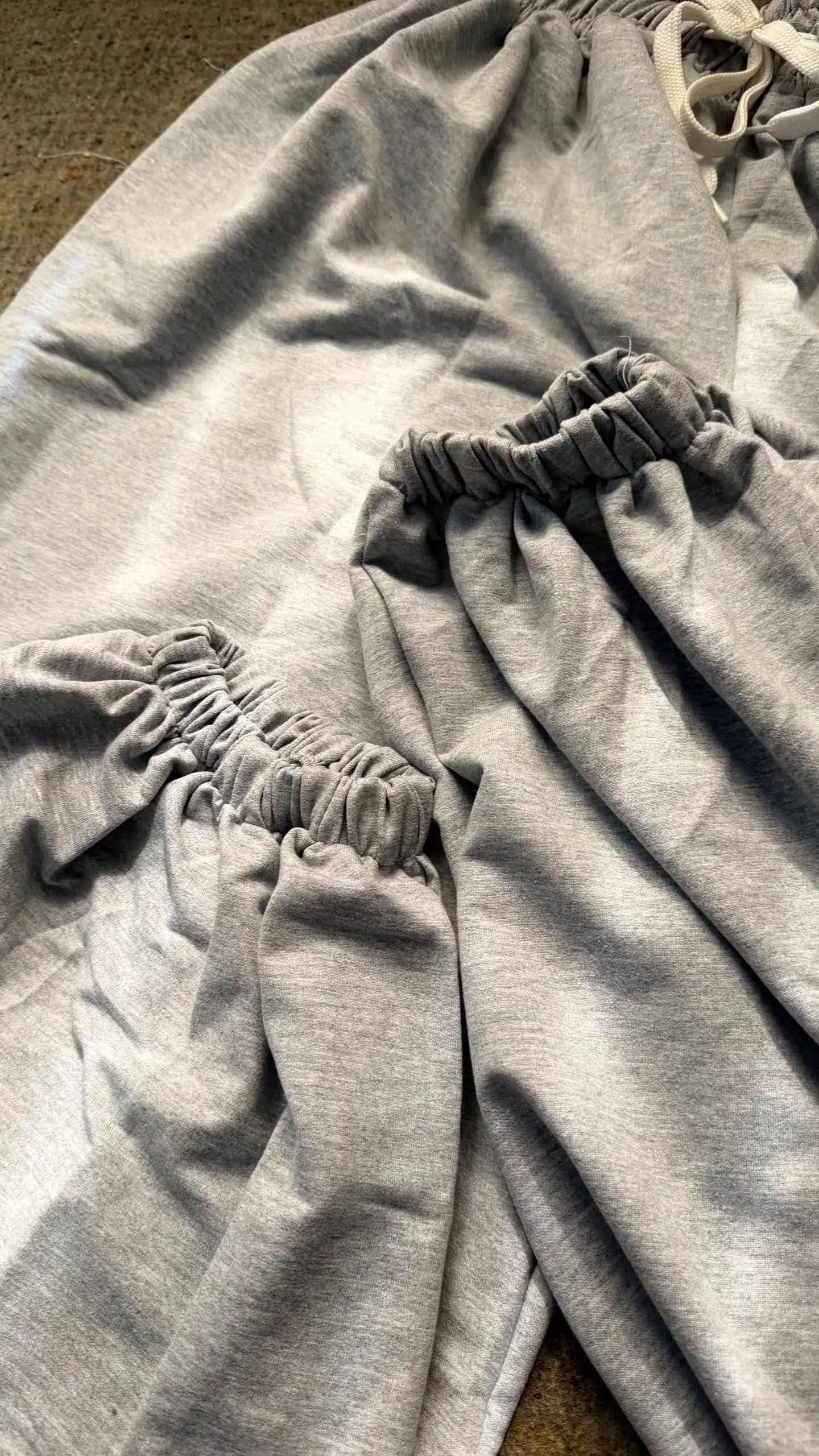 Ayollar va qizlar uchun keng sport shimlari, kundalik Baggy Y2K joger 48/54