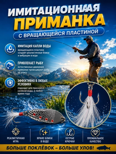 Воблер для хищной рыбы