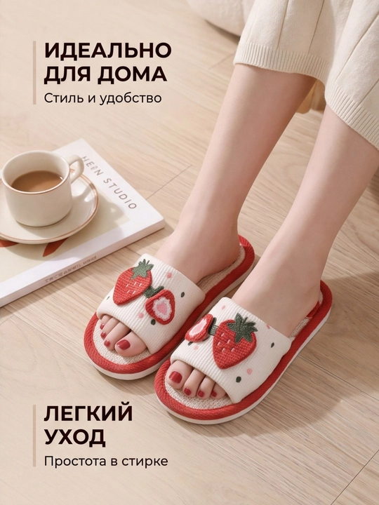 Домашние тапочки для женщин