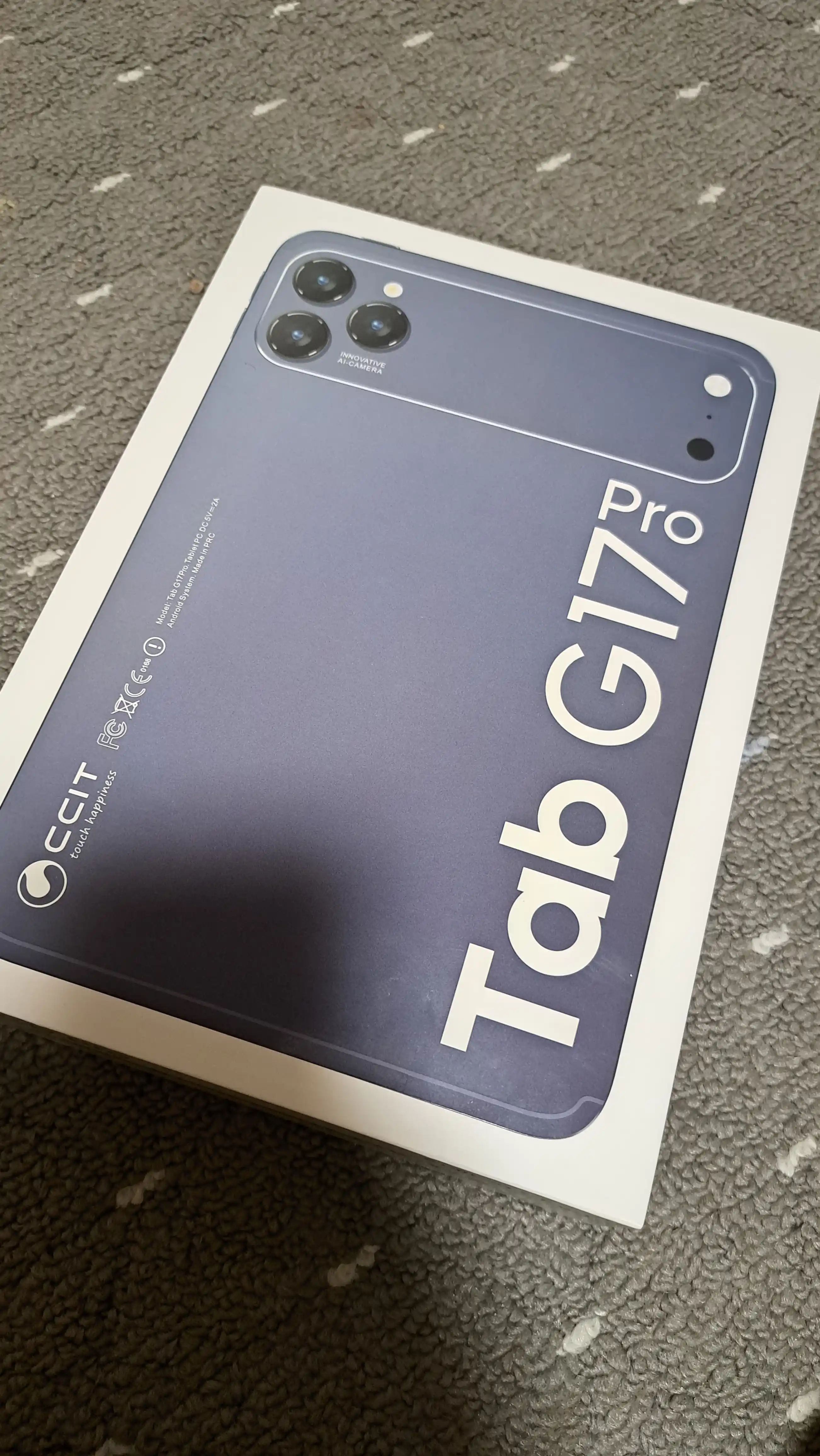 Смарт-планшет CCIT Tab G17 Pro — память 16 ГБ / 1 ТБ, интернет 5G, поддержка 2 SIM-карт