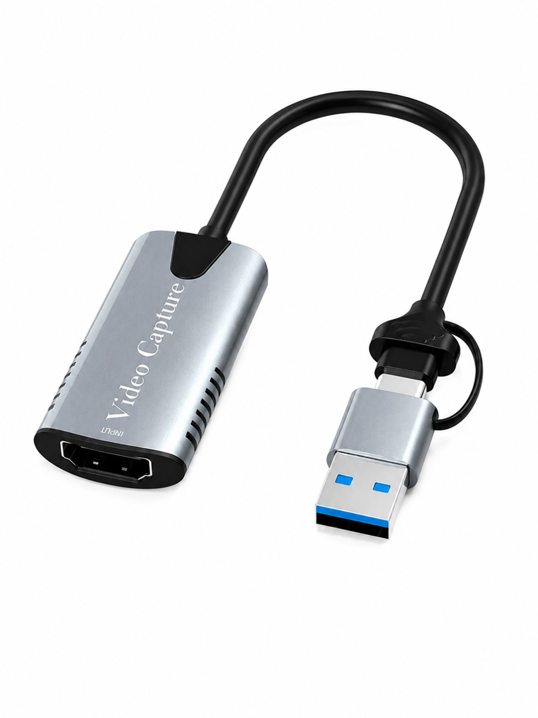 HDMI Video Capture kartasi, USB/Type-C, 4K 30Hz (USB FullHD 60Hz) (TypeC 4K 30Hz)