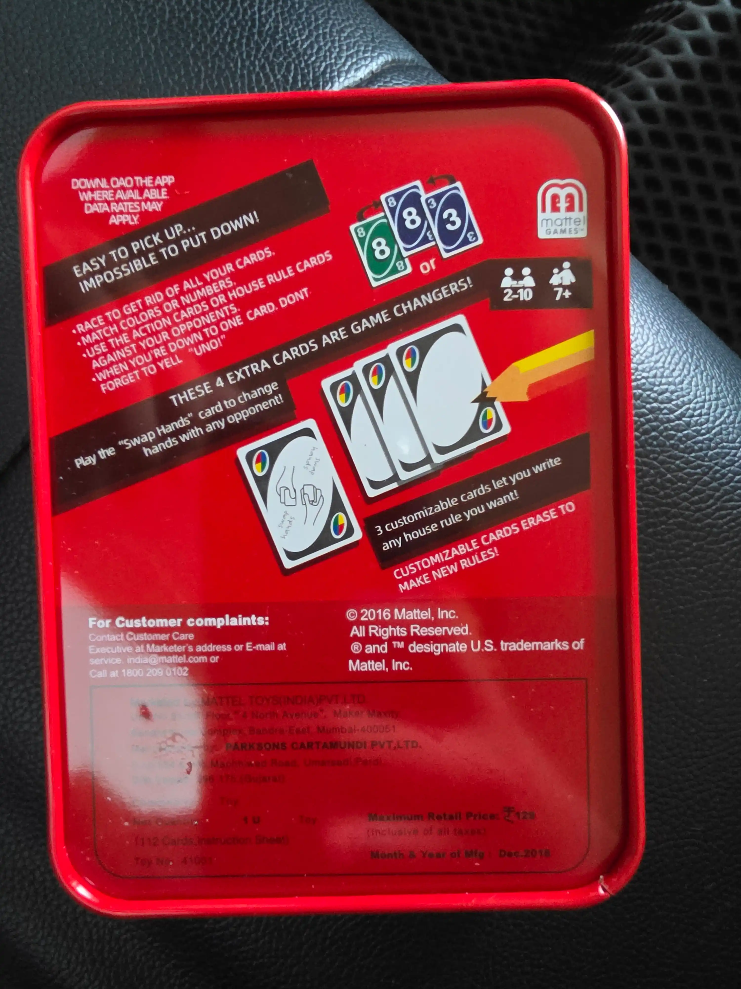 Карточная игра UNO для всей семьи и компании друзей
